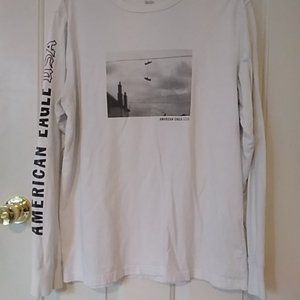 American Eagle  men's long sleeve tee size lg